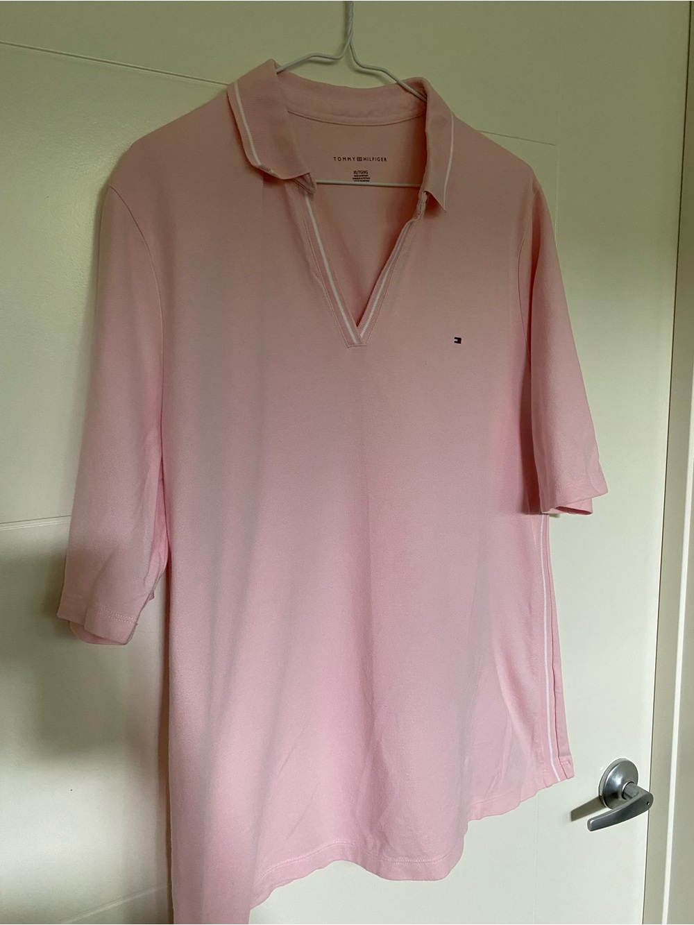 Tommy Hilfiger Women’s Pink Polo Shirt